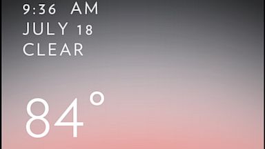 PHOTO: Solar is a visually appealing weather app for the iPhone. 