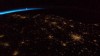 Canadian astronaut Commander Chris Hadfield tweeted this photo from the International Space Station, 