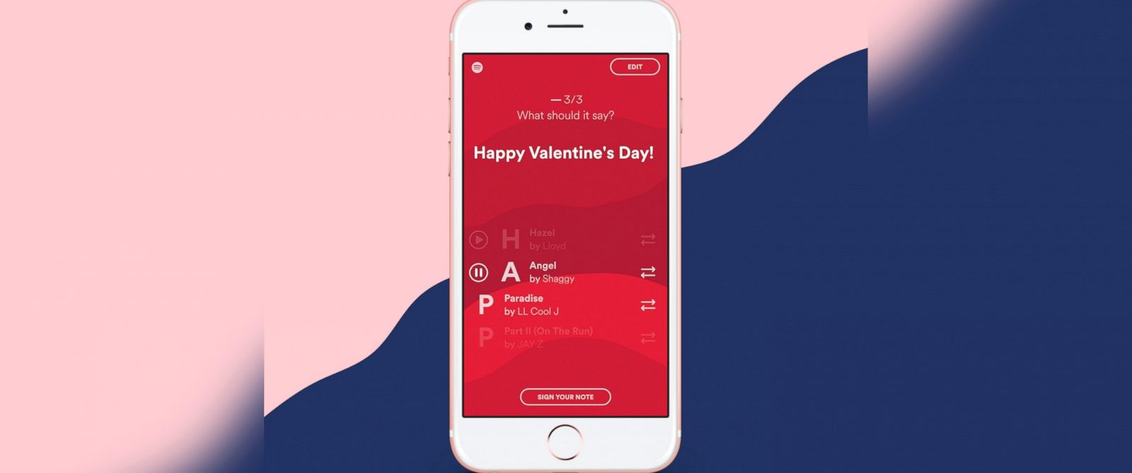 Spotify Will Turn Your Valentine's Day Message Into a Playlist - ABC News