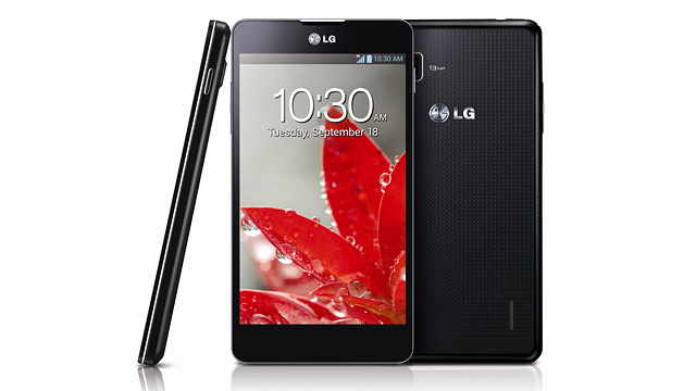 PHOTO: The LG Optimus G phone from Sprint is shown in this photo.