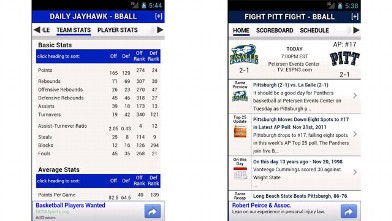 PHOTO: Statsheet app for Android