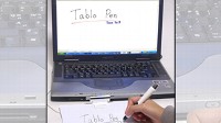 PHOTO The Siso Tablo from Hantech is a pen-like device that turns any laptop computer into a tablet PC.