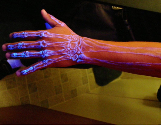 Cool Blacklight Tattoos