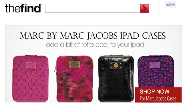PHOTO: TheFind.com website