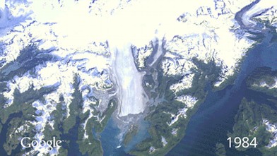 PHOTO: Google Timelapse