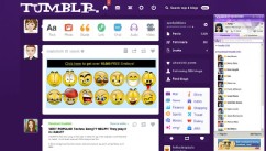 PHOTO: A tumblr user created a mash-up on how a new Tumblr site might look after it was purchased by Yahoo!