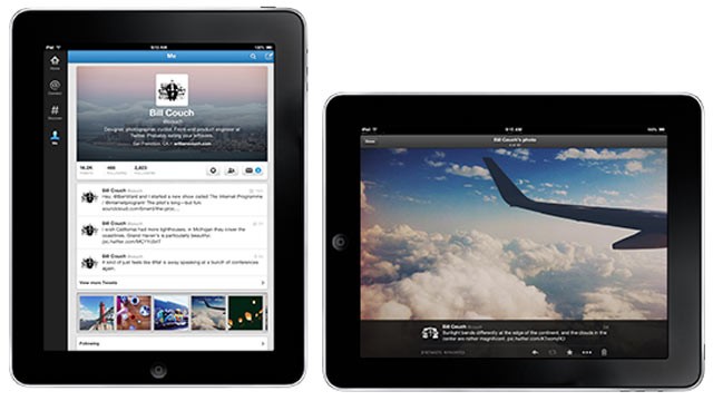 PHOTO: Twitter introduced a redesigned iPad app and header photo option, Sept. 18, 2012.