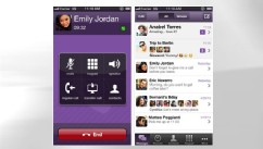 PHOTO: Viber's latest update lets users make voice calls and send text messages for free on mobile devices as well as Windows and Mac desktops.