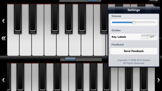 PHOTO: Virtuoso turns your iPad into a piano.