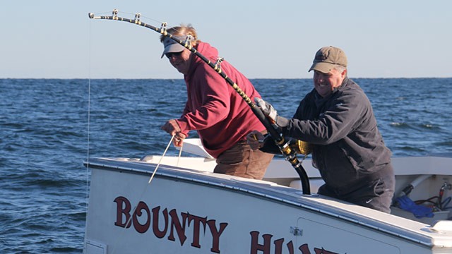 PHOTO: Capt. Bill Monte and First Mate Scott Ferriero