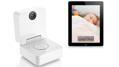 PHOTO: The high-tech Withings Smart Baby Monitor has a camera and mic.