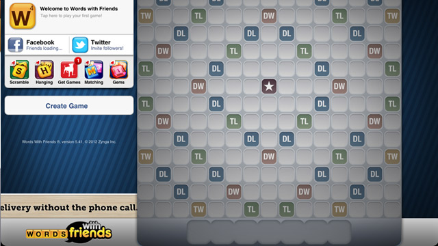 PHOTO: Words with Friends