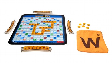 PHOTO: Hasbro's new Words With Friends game is based off the popular online game from Zynga.