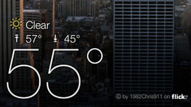 PHOTO: Yahoo Weather is available for the iPhone and Android. 