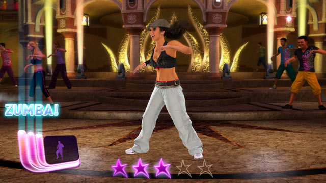 PHOTO: Zumba fitness dancing returns to XBox Kinect with Zumba Fitness Rush in February.