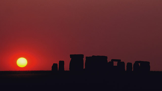 PHOTO: Stonehenge sunset