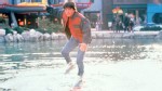 PHOTO: Michael J. Fox is seen riding the Hoverboard in Back to the Future II, 1989.