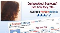 person rating