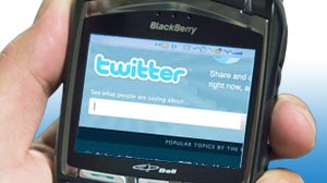 Pro athletes using Twitter.