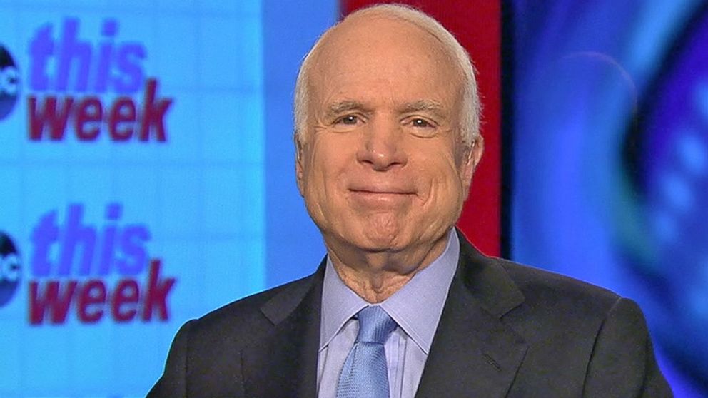 WATCH:  Sen. John McCain Says He Will Vote 'In Favor' of Rex Tillerson