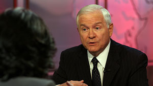 "This Week" host Christiane Amanpour interviews Defense Secretary Robert Gates.
