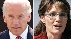 PHOTO: VP Joe Biden Sarah Palin