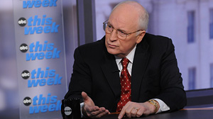 Former Vice President Dick Cheney on This Week.