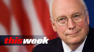 Photo: This Week guest Dick Cheney