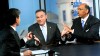 PHOTO Tim Kaine, left, and Michael Steele appear on