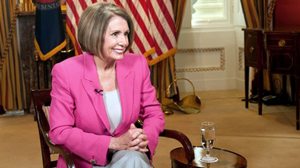 PHOTO House Speaker Nancy Pelosi sits down for a network exclusive interview with ABCs Elizabeth Vargas.