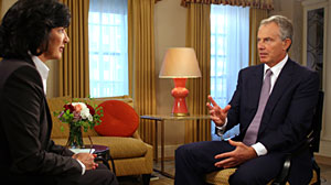 Photo: Tony Blair: Princes Diana Constantly Pursued, Almost Became Public Property
In Exclusive Interview with This Weeks Christiane Amanpour, Former UK PM Praises Bill Clinton, Defends Iraq Invasion