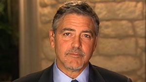 PHOTO Actor and activist George Clooney speaks with Jake Tapper Sunday, January 2, 2011.