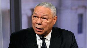 Former Secretary of State Colin Powell on This Week.