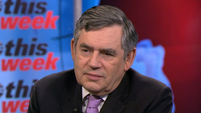 VIDEO: Gordon Brown on This Week