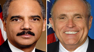 PHOTO Attorney General Eric Holder and Former New York City Mayor Rudy Giuliani to appear on ABC?s ?This Week?