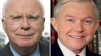 Photo: 'This Week' headliners Sens. Patrick Leahy and Jeff Sessions
