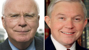 Photo: This Week headliners Sens. Patrick Leahy and Jeff Sessions