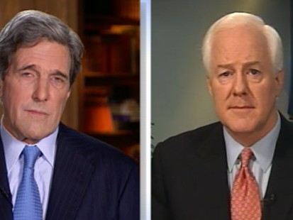 VIDEO: Sens. Kerry and Cornyn on "This Week"