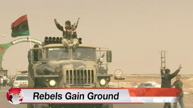 VIDEO: Alex Marquardt reports from Benghazi on the latest gains by Libyan rebels.