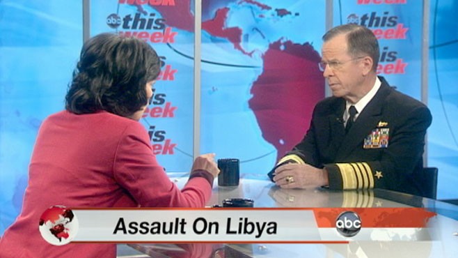 VIDEO: Chairman of the Joint Chiefs of Staff discusses the military operation in Libya.