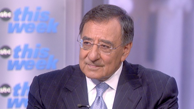 leon panetta photo. CIA Director Leon Panetta sits