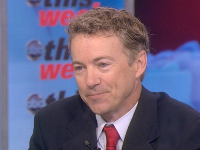 VIDEO: Tea Party favorite Rand Paul speaks with Christiane Amanpour on "This Week."