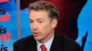 PHOTO: Senator-elect Rand Paul speaks to Christiane Amanpour on "This Week."