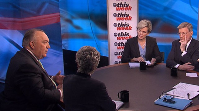 VIDEO: George Will, Cokie Roberts, Jennifer Granholm, and John Engler.