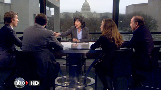 VIDEO: David Muir, Leo Gerard, Christia Freeland and Mort Zuckerman.