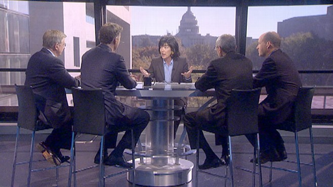 VIDEO: George Will, Sen. Evan Bayh, Matt Dowd, John Podesta and Amy Walter.