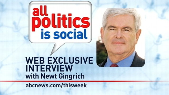 VIDEO: Former Speaker of the House Newt Gingrich answers viewer questions.
