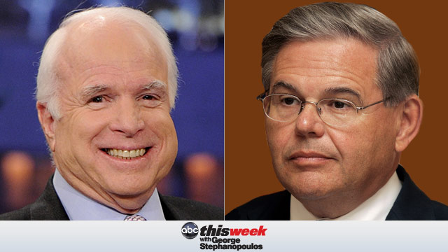 Senator John McCain and Senator Robert Menendez on This Week with George Stephanopoulos