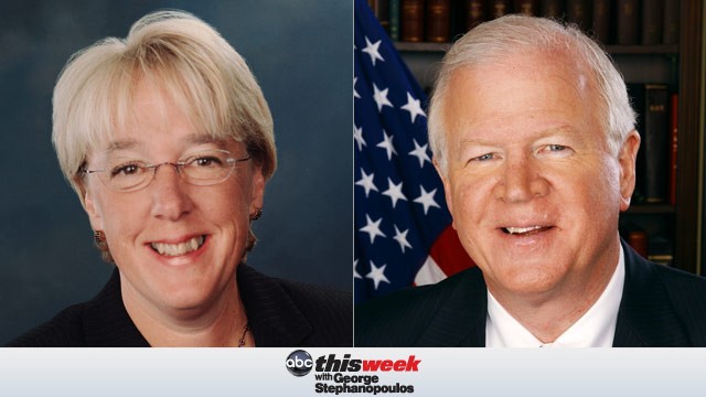 Sen. Patty Murray and Sen. Saxby Chambliss