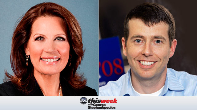 Michele Bachmann and David Plouffe on This Week